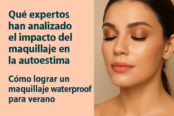 Qué expertos han analizado el impacto del maquillaje en la autoestima y cómo lograr un maquillaje waterproof para verano