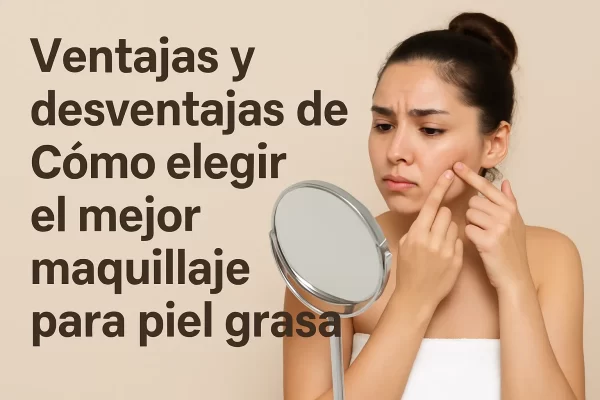 Ventajas y Desventajas de Cómo Elegir el Mejor Maquillaje para Piel Grasa: Guía Completa
