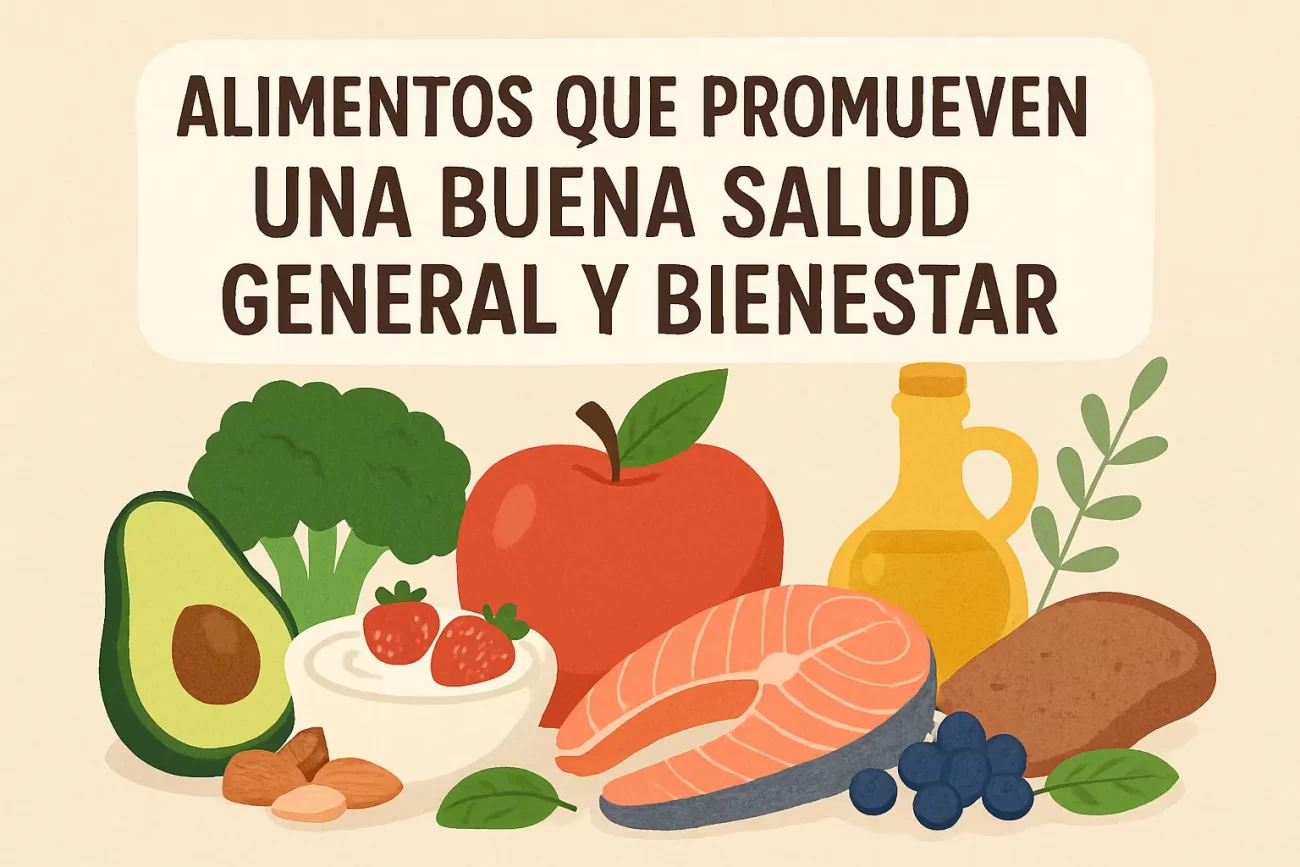 Alimentos-que-promueven-una-buena-salud-general-y-bienestar - Sonajero.es Alimentos que promueven una buena salud general y bienestar