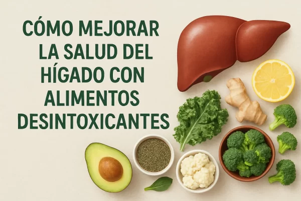 Cómo mejorar la salud del hígado con alimentos desintoxicantes: Guía completa