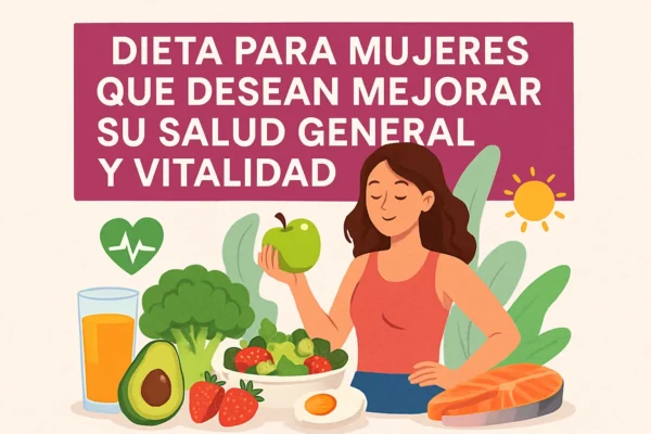 ¿Cuál es la dieta más saludable para una mujer?
