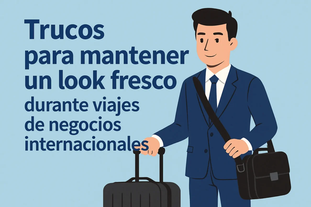 Trucos-para-mantener-un-look-fresco-durante-viajes-de-negocios-internacionales - Sonajero.es Trucos para mantener un look fresco durante viajes de negocios internacionales