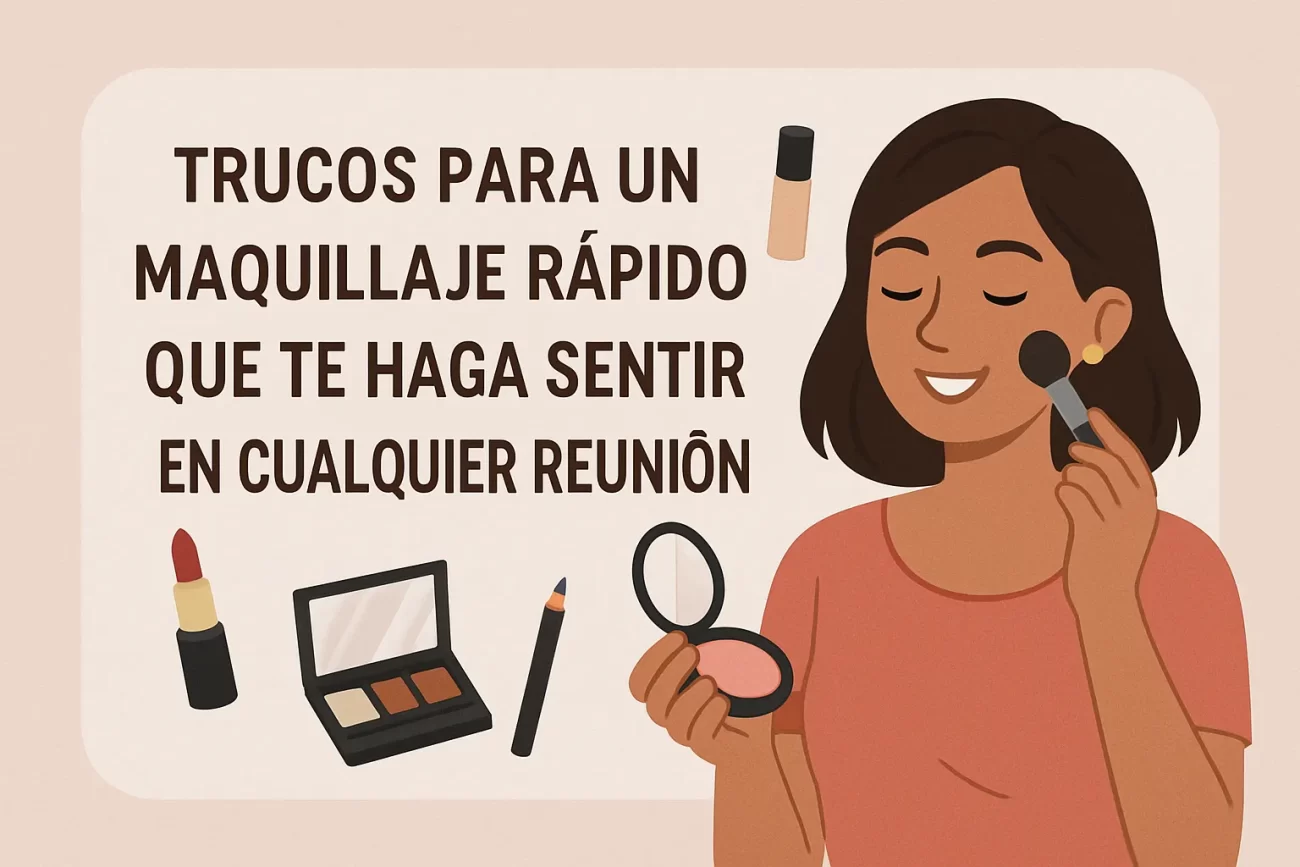 Trucos-para-un-maquillaje-rapido-que-te-haga-sentir-segura-en-cualquier-reunion - Sonajero.es Trucos para un maquillaje rápido que te haga sentir segura en cualquier reunión