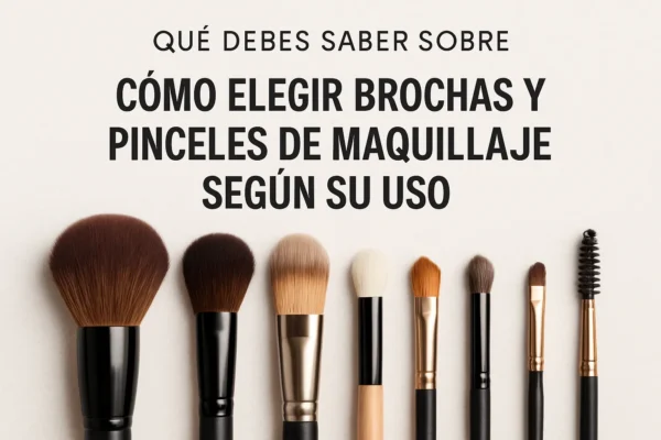 Cómo elegir brochas y pinceles de maquillaje según su uso: guía completa y consejos imprescindibles