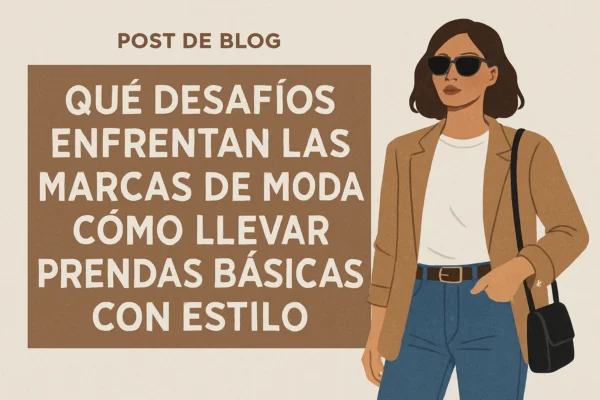 Cómo llevar prendas básicas con estilo: desafíos que enfrentan las marcas de moda en 2024