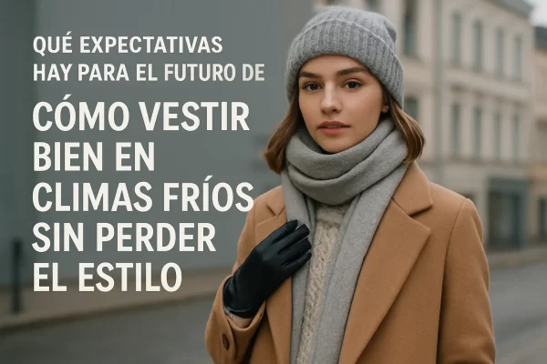 Qué expectativas hay para el futuro de cómo vestir bien en climas fríos sin perder el estilo