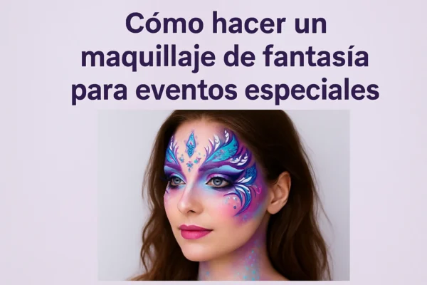 Cómo funciona y cómo hacer un maquillaje de fantasía para eventos especiales paso a paso