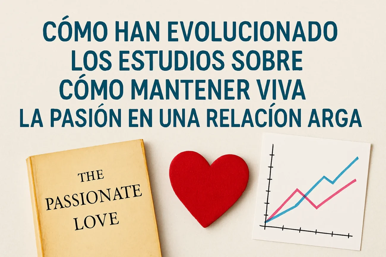 cómo han evolucionado los estudios sobre Cómo mantener viva la pasión en una relación larga
