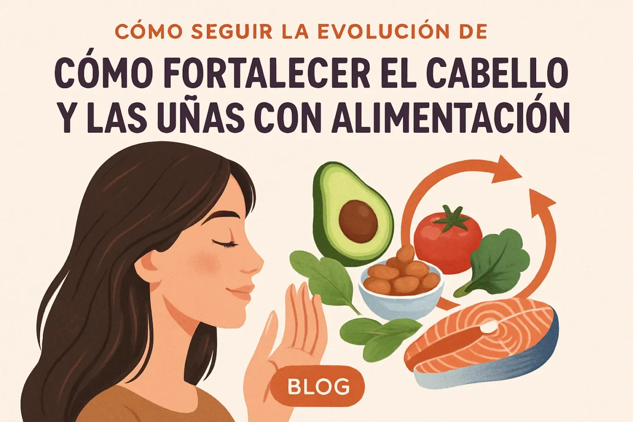 cómo seguir la evolución de Cómo fortalecer el cabello y las uñas con alimentación