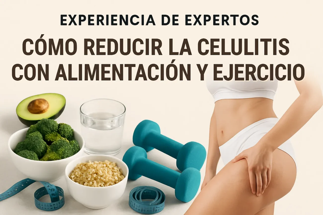 experiencia de expertos en Cómo reducir la celulitis con alimentación y ejercicio