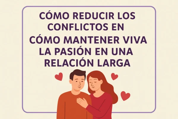 Cómo reducir los conflictos y mantener viva la pasión en una relación larga: guía práctica