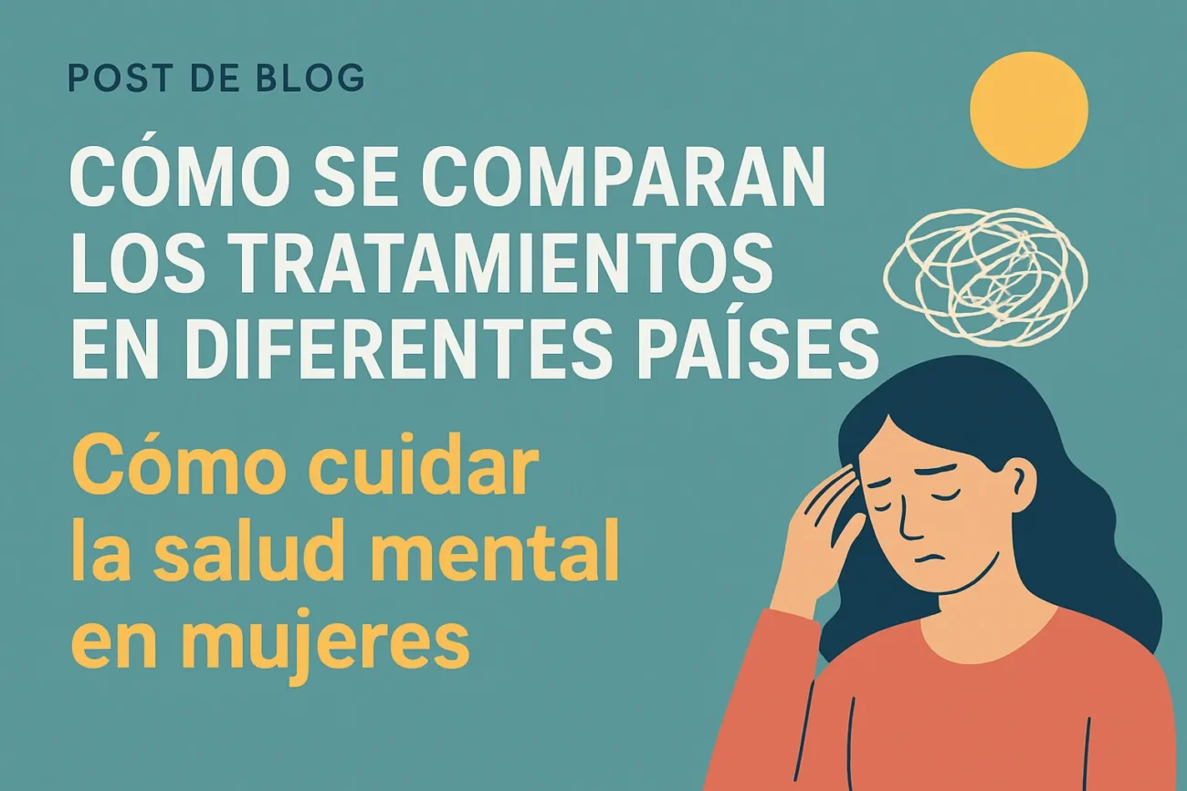 cómo se comparan los tratamientos en diferentes países Cómo cuidar la salud mental en mujeres