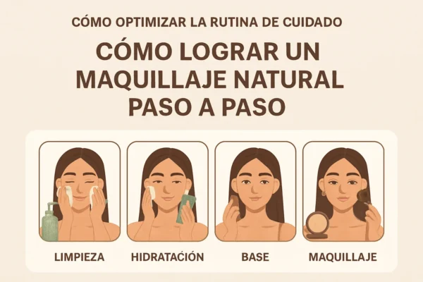 Cómo optimizar la rutina de cuidado para lograr un maquillaje natural paso a paso eficaz