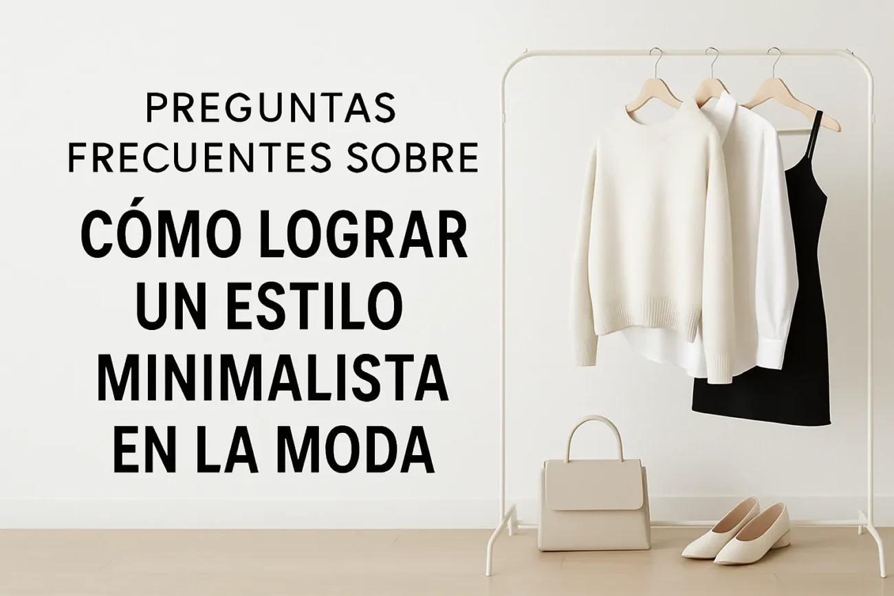 preguntas frecuentes sobre Cómo lograr un estilo minimalista en la moda