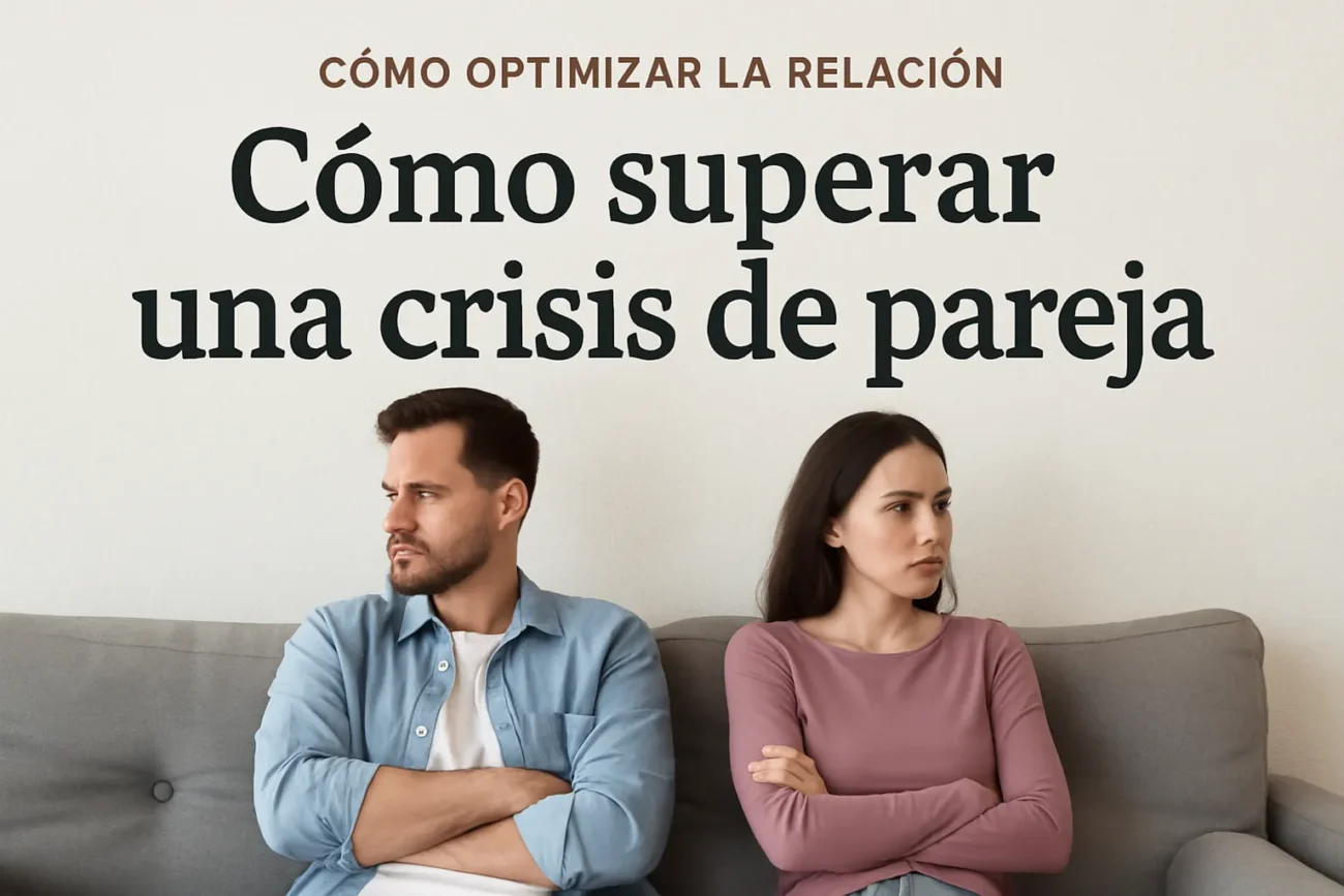 cómo optimizar la relación en Cómo superar una crisis de pareja