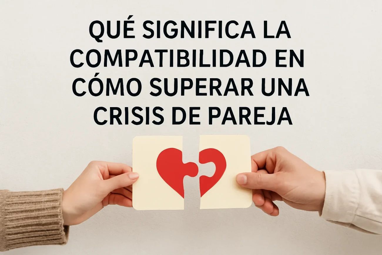 qué significa la compatibilidad en Cómo superar una crisis de pareja