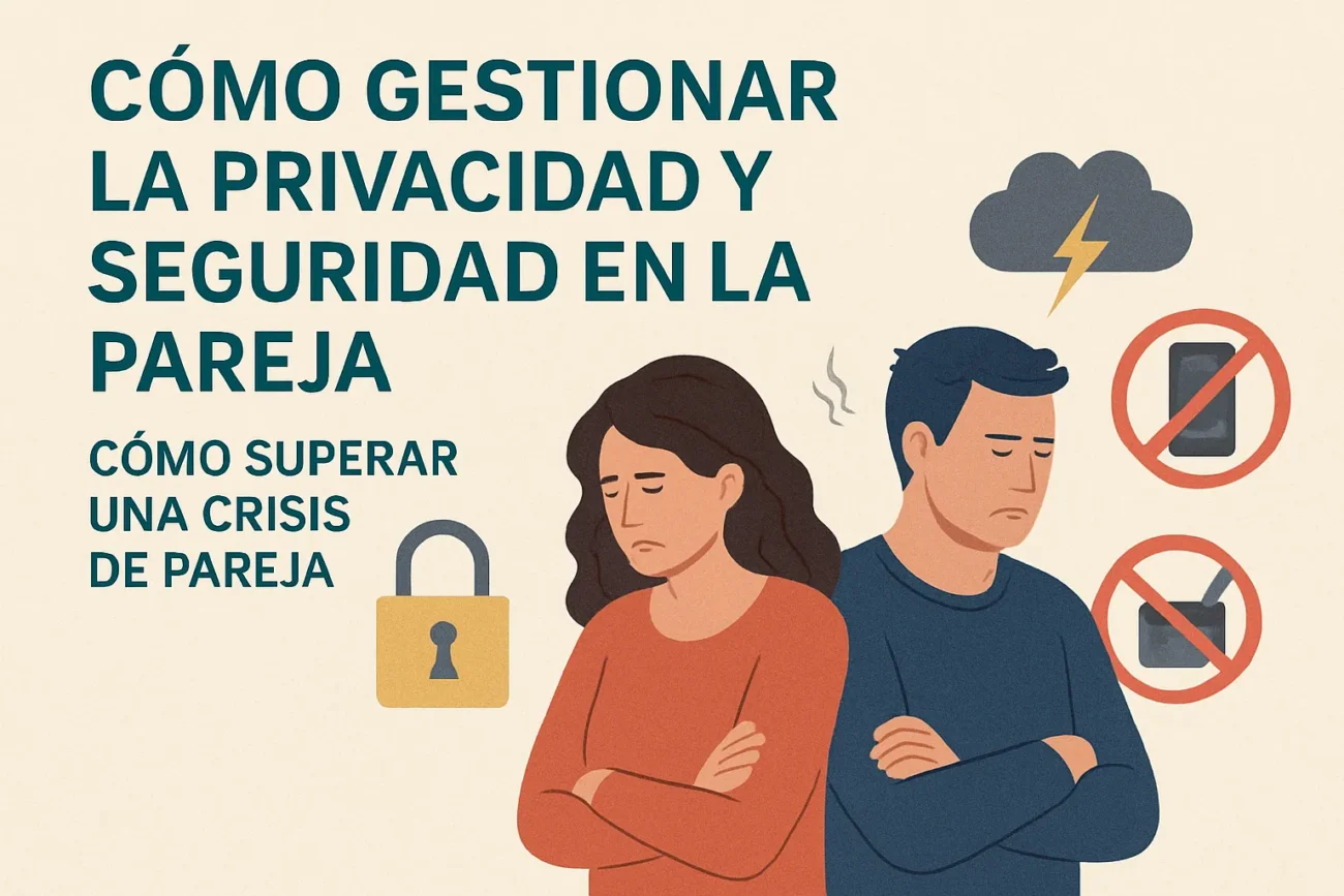 cómo gestionar la privacidad y seguridad en la pareja Cómo superar una crisis de pareja