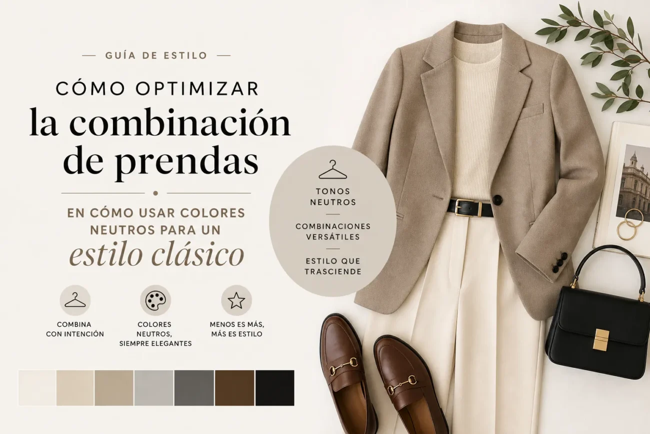 como-optimizar-la-combinacion-de-prendas-en-Como-usar-colores-neutros-para-un-estilo-clasico - Sonajero.es cómo optimizar la combinación de prendas en Cómo usar colores neutros para un estilo clásico