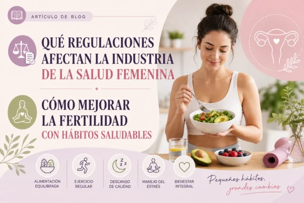 qué regulaciones afectan la industria de la salud femenina Cómo mejorar la fertilidad con hábitos saludables