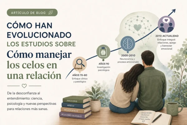 cómo han evolucionado los estudios sobre Cómo manejar los celos en una relación