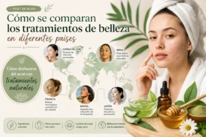 cómo se comparan los tratamientos de belleza en diferentes países Cómo deshacerse del acné con tratamientos naturales