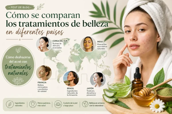 cómo se comparan los tratamientos de belleza en diferentes países Cómo deshacerse del acné con tratamientos naturales