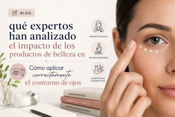 qué expertos han analizado el impacto de los productos de belleza en Cómo aplicar correctamente el contorno de ojos