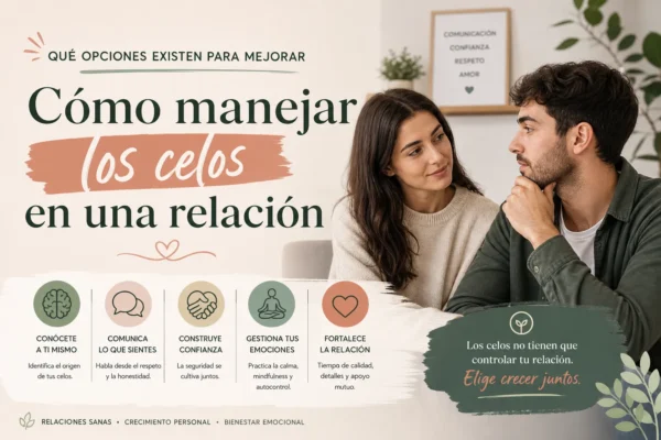 qué opciones existen para mejorar Cómo manejar los celos en una relación